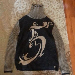 Versace turtleneck sweater